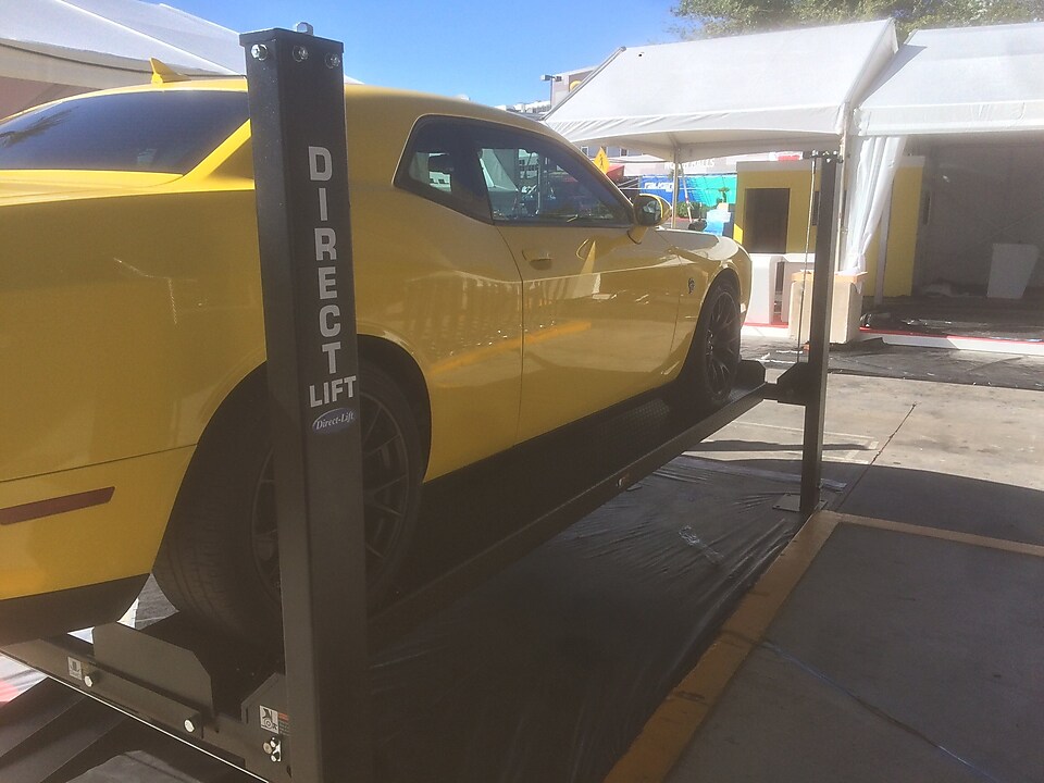 Yellow Hellcat Challenger