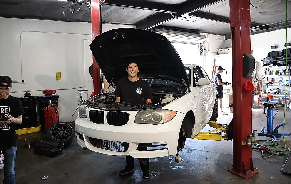 Get Inside Estevan’s Garage